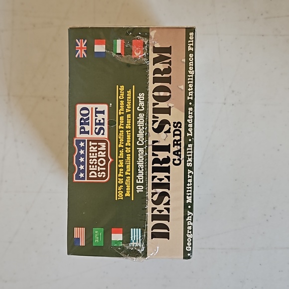 Desert Storm Pro Set Cards Factory Sealed! - Picture 5 of 6